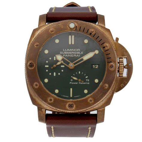 officine Panerai bronze watch